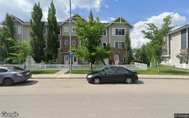 Chestermere Station street view